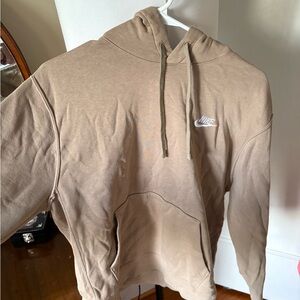 Nike Beige Pullover Hoodie